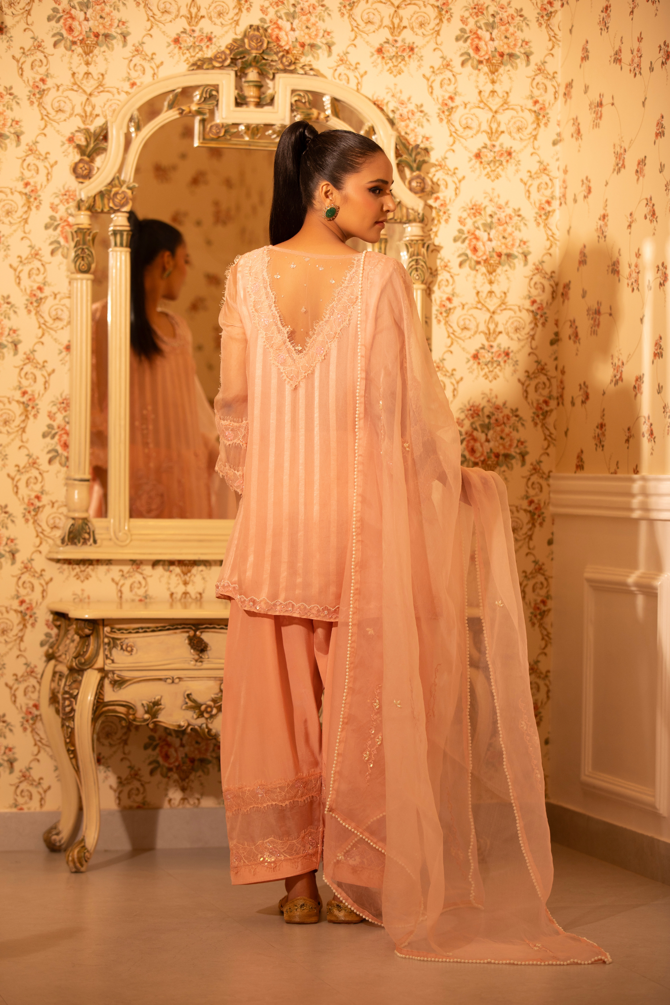 Blush Dream Organza 3pc Set
