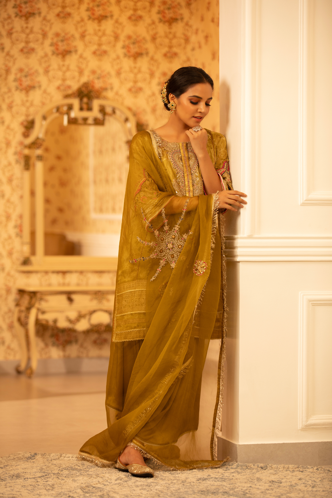 Golden Harvest Suit Set