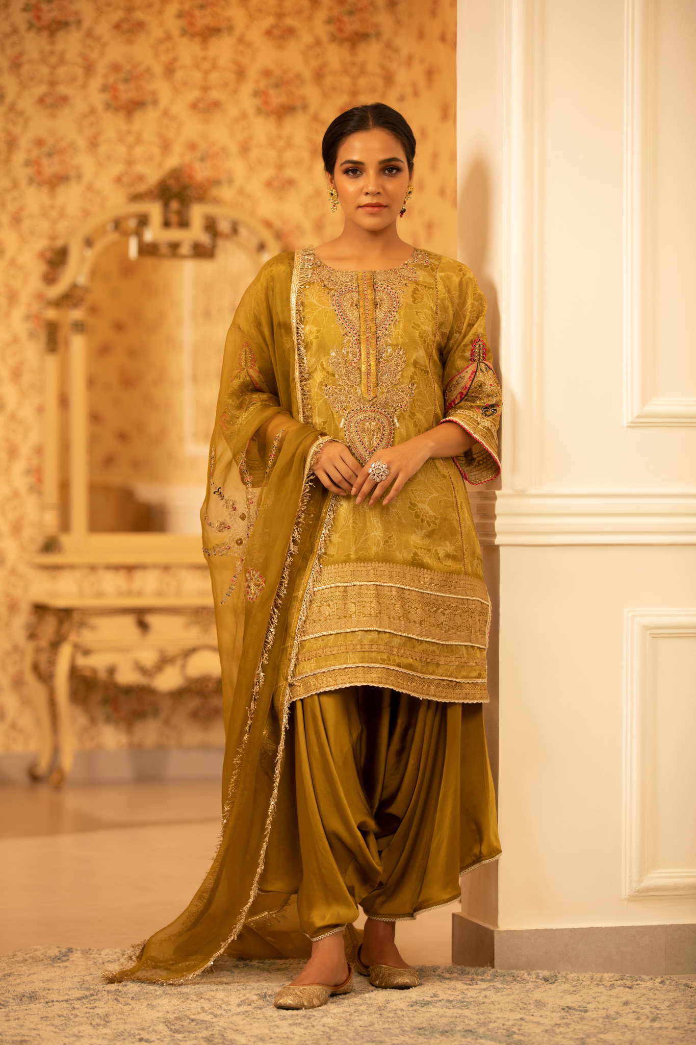 Golden Harvest Suit Set
