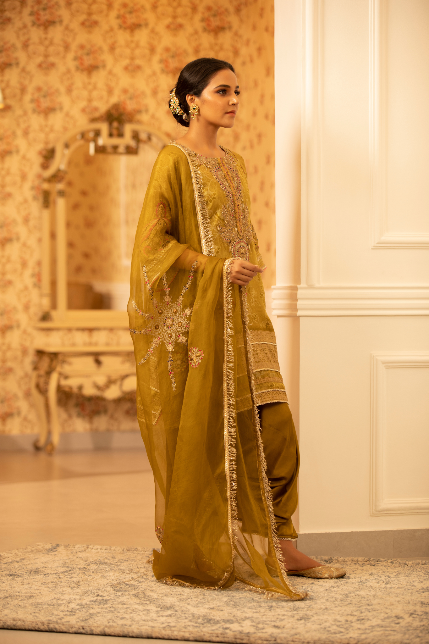 Golden Harvest Suit Set