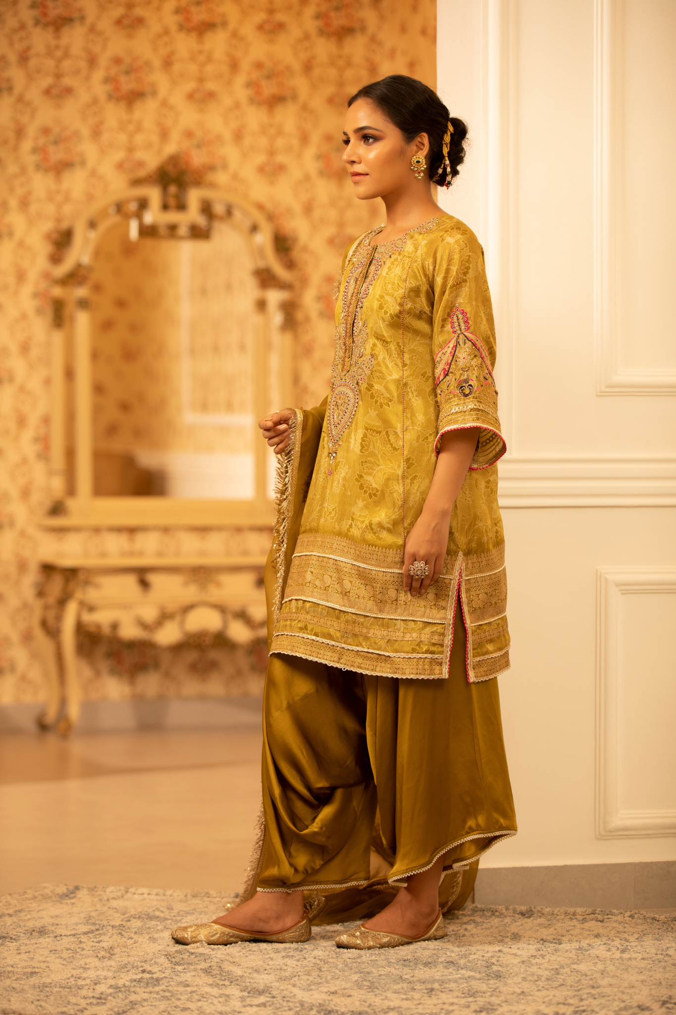 Golden Harvest Suit Set
