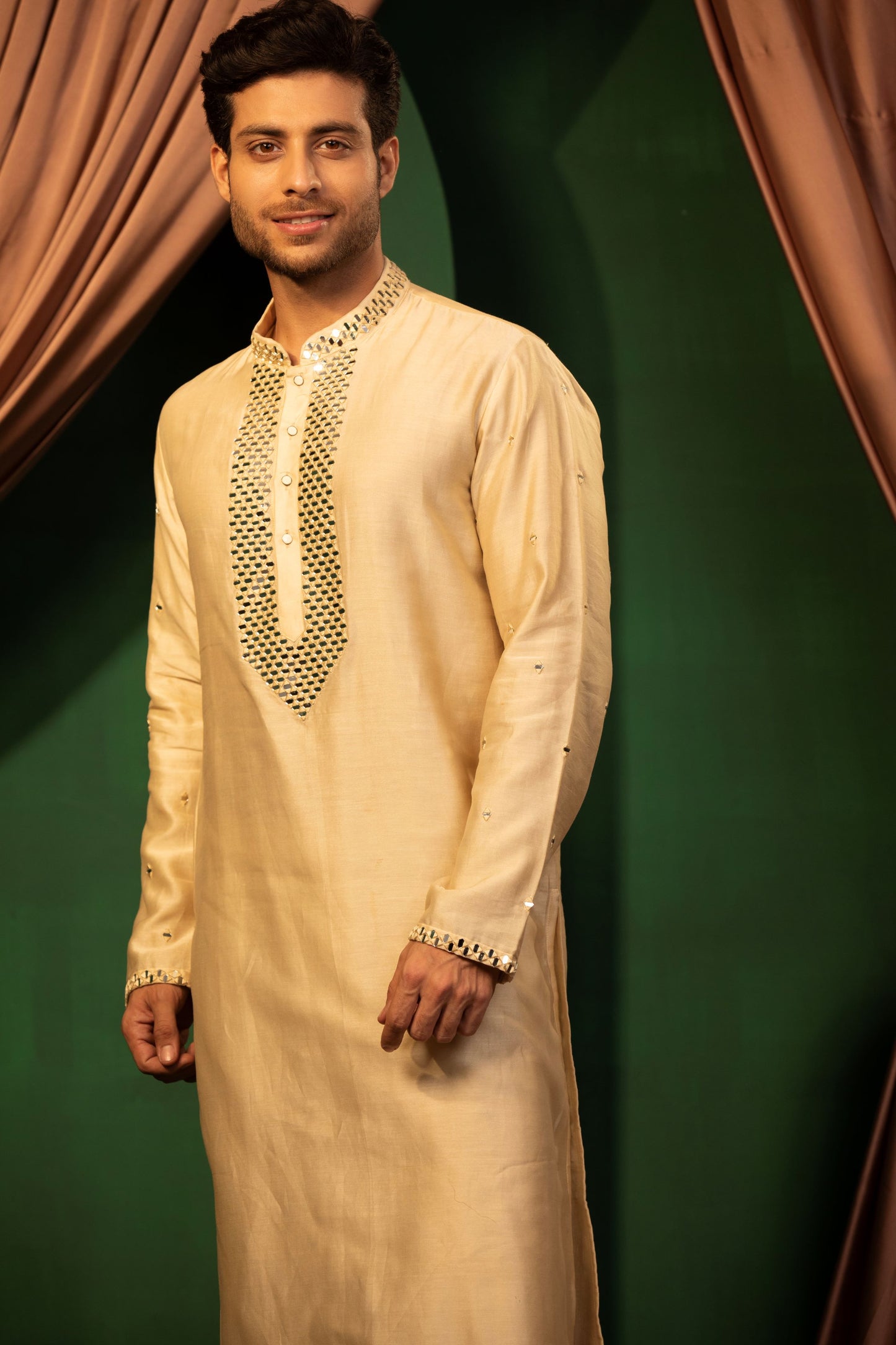 Regal Cream Kurta