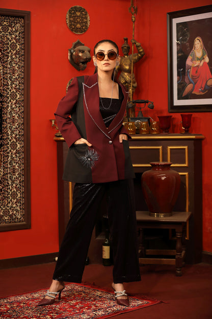Maroon Majesty 3pc Set