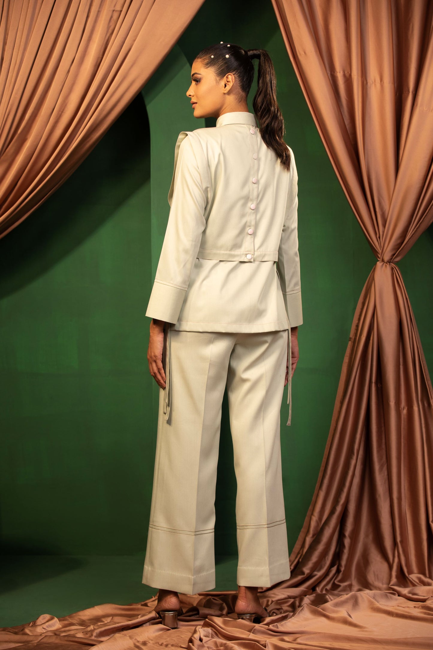 Dusty Green Chic 2pc Set