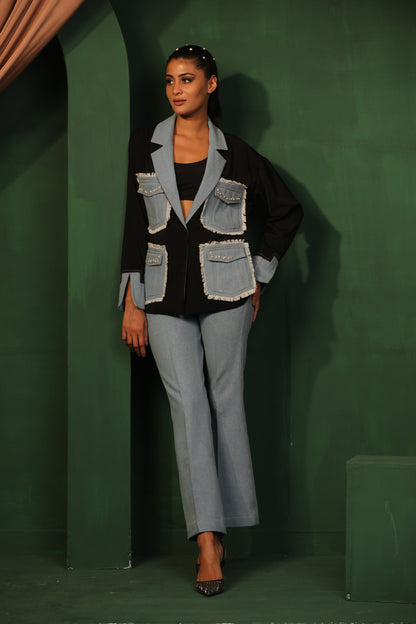 Chic Contrast 2pc Set