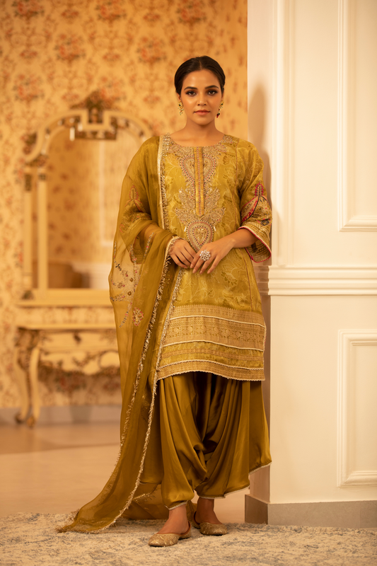 Golden Harvest Suit  Set