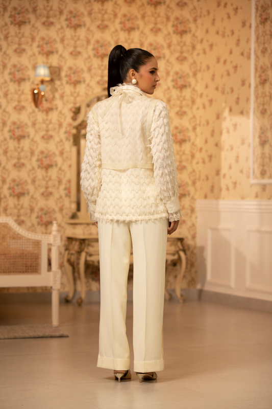 Ivory Pastel Garden Co-ord Set