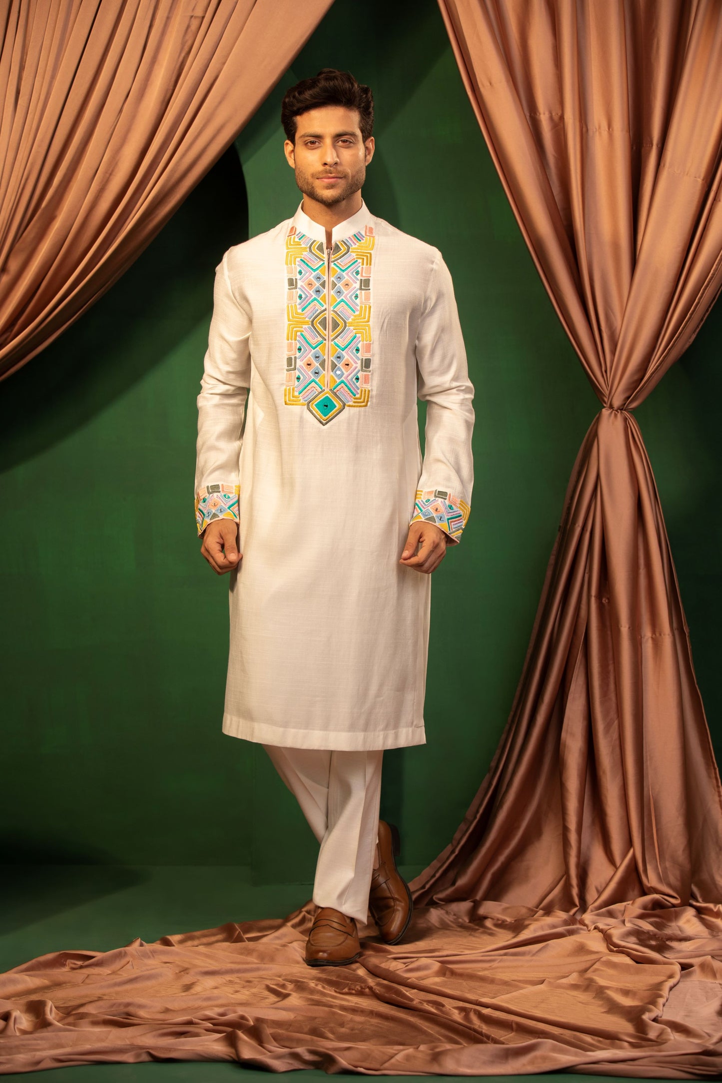 Royal Embroidered Kurta Set