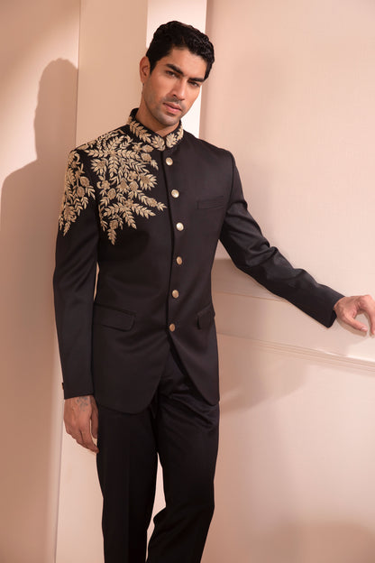 Emboidered Side Panel Tuxedo