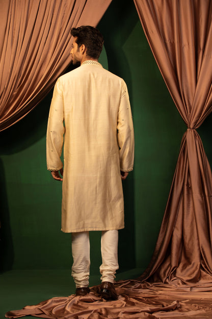 Regal Cream Kurta