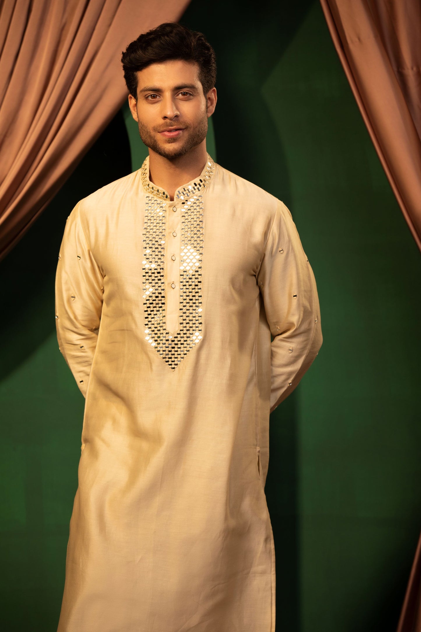 Regal Cream Kurta
